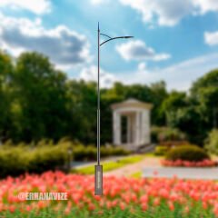 EAŞA-016 Dekoratif  Yol Aydınlatma Direği