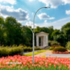 EAŞA-025 Dekoratif  Yol Aydınlatma Direği