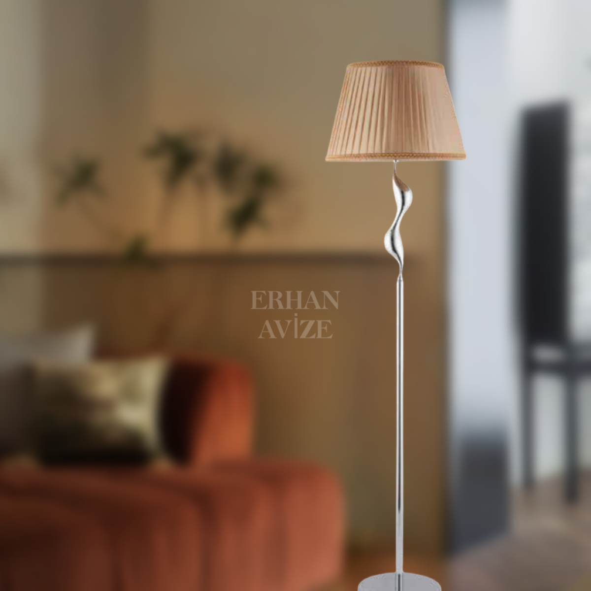 EALMD-07 Krom Kasa İthal Şapka Lambader