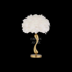 EAAB-07 Eskitme Kasa Tüy Şapka Abajur