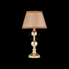 EAAB-08 Metal Toplu Gold Abajur