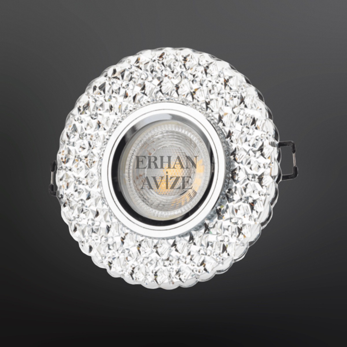 EACT-6639  İpek Cam Spot Led Efektli