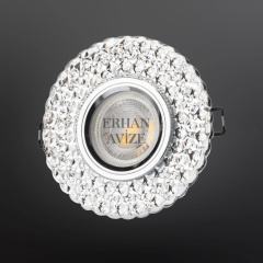 EACT-6639  İpek Cam Spot Led Efektli