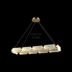 EASD-07 YM 120’lik Gold LED Avize