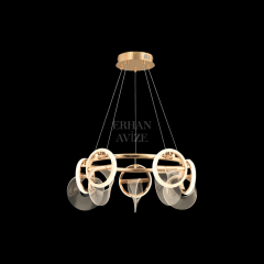 EASD-335 60’lık Gold LED Avize