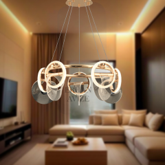 EASD-335 60’lık Gold LED Avize