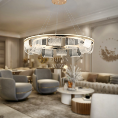 EASD-287 80’lik Gold LED Avize