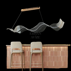 EASD-262 YM 150’lik Gold LED Avize