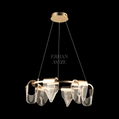 EASD-331 65’lik Gold LED Avize