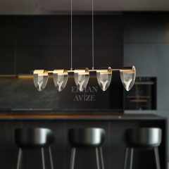 EASD-331 YM 100’lük Sıralı Gold LED Avize