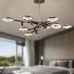 EASD-02 8’li Platin LED Avize