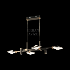 EASD-02 YM 105’lik Platin LED Avize