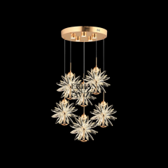 EAPV-126 6’lı Sarkıt Gold LED Avize