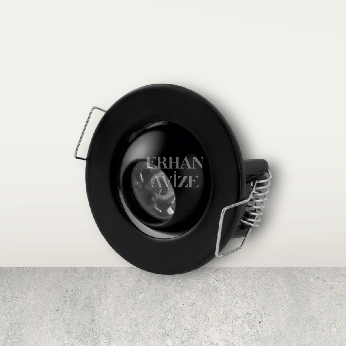 EACT-5268 6400K Beyaz Işık 1.5 Watt Ufo Yıldız Spot (Hareketli) Siyah