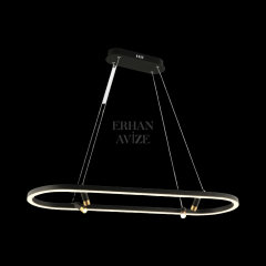 EASD-312 YM 90’lık Siyah LED Avize