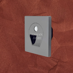 EACT-5170 1W 3200K Gün Işığı Sensörlü Led Koridor Armatürü Füme