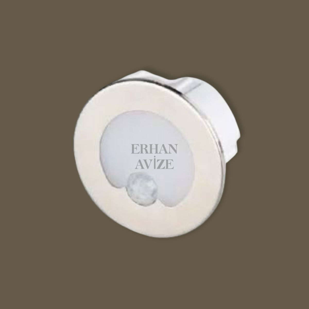 EACT-5174  1,5W 6400K Beyaz Işık Satin Sensörlü Led Koridor Armatür