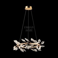 EASD-326 60’lık Kristal Gold LED Avize