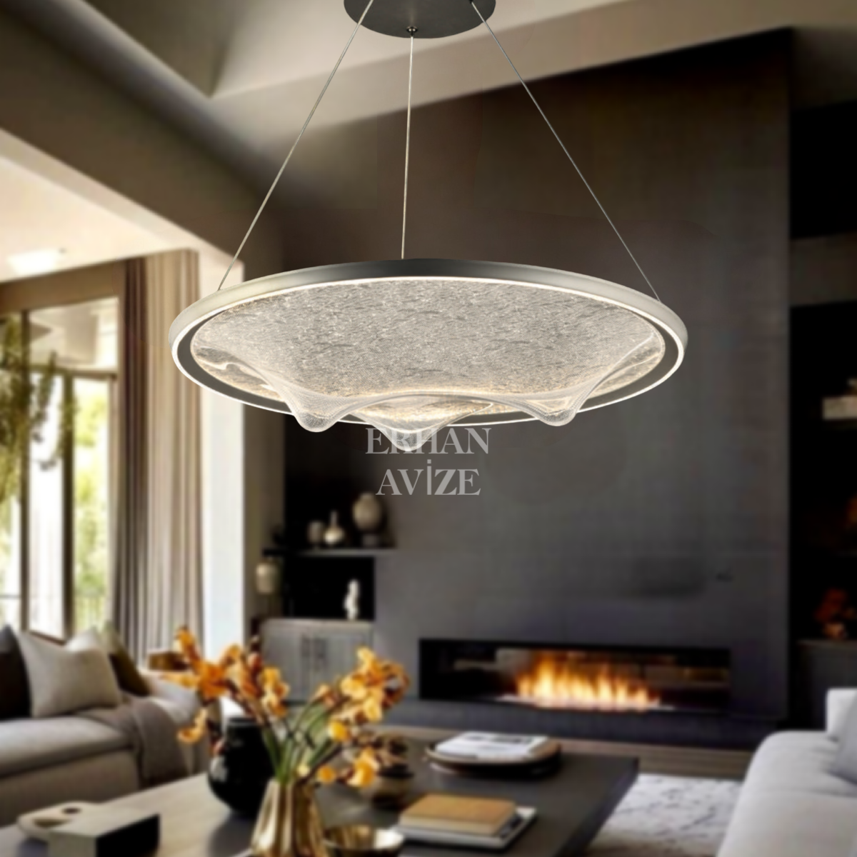 EASD-299 60’lık Pleksi Glass LED Avize