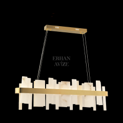 EASD-272 YM 100’lük Mermer LED Avize