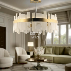 EASD-272 80’lik Mermer LED Avize