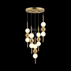 EASD-359 5’li Sarkıt Eskitme LED Avize