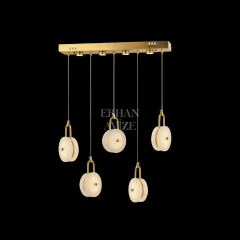 EASD-324 5’li Sıralı Eskitme LED Avize