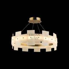 EASD-118 60’lık Eskitme Mermer LED Avize