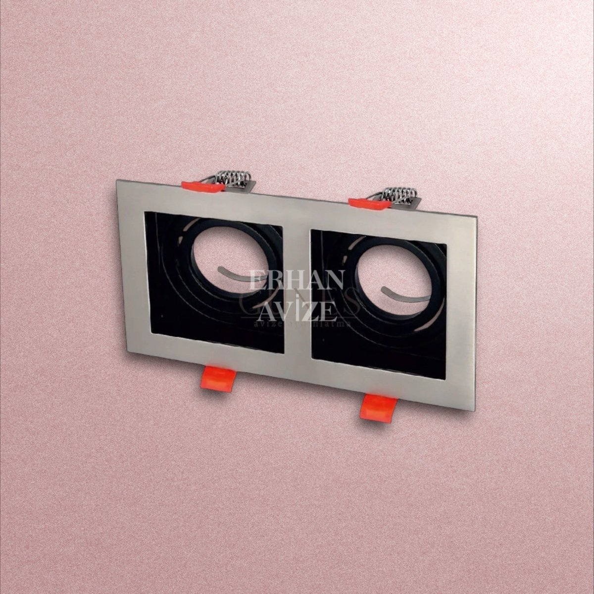 EACT-5226 Pars 2'li Satin - Siyah Dekoratif Spot
