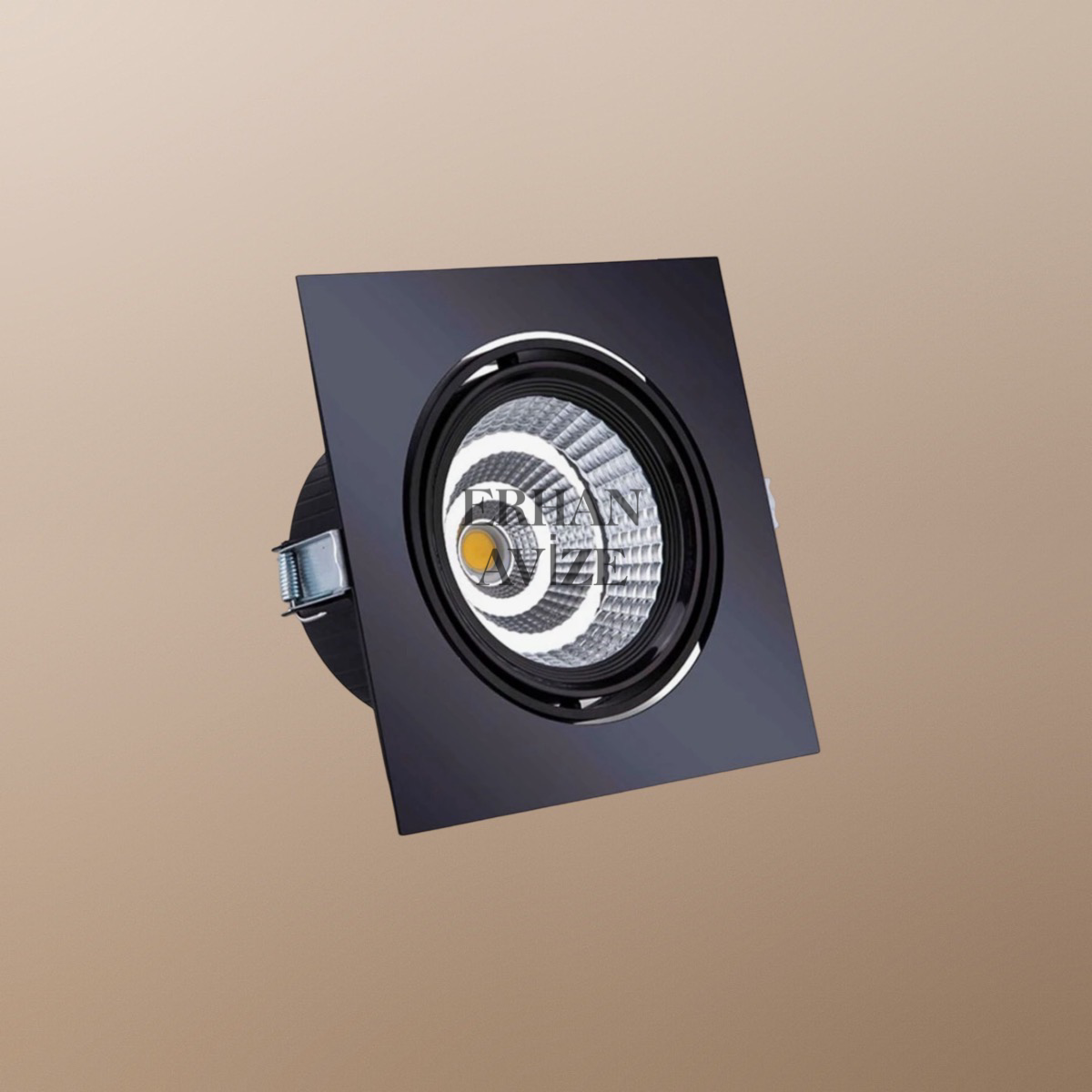 EACT-5053  Jaguar Siyah - Platin Dekoratif Spot