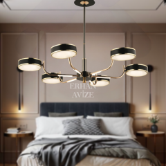 EASD-278 6’lı Gold LED Avize