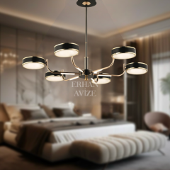 EASD-278 6’lı Gold LED Avize