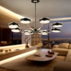 EASD-278 8’li Gold LED Avize