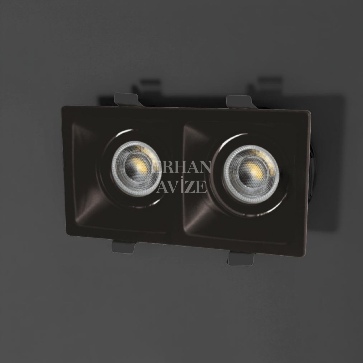 EACT-5005 Dekoratif Spot Puma 2'li Siyah