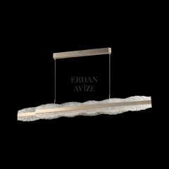 EASD-258 YM  Fırçalanmış Nikel LED Avize