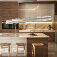 EASD-258 YM  Fırçalanmış Nikel LED Avize