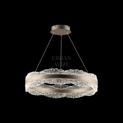 EASD-258 60’lık Fırçalanmış Nikel LED Avize