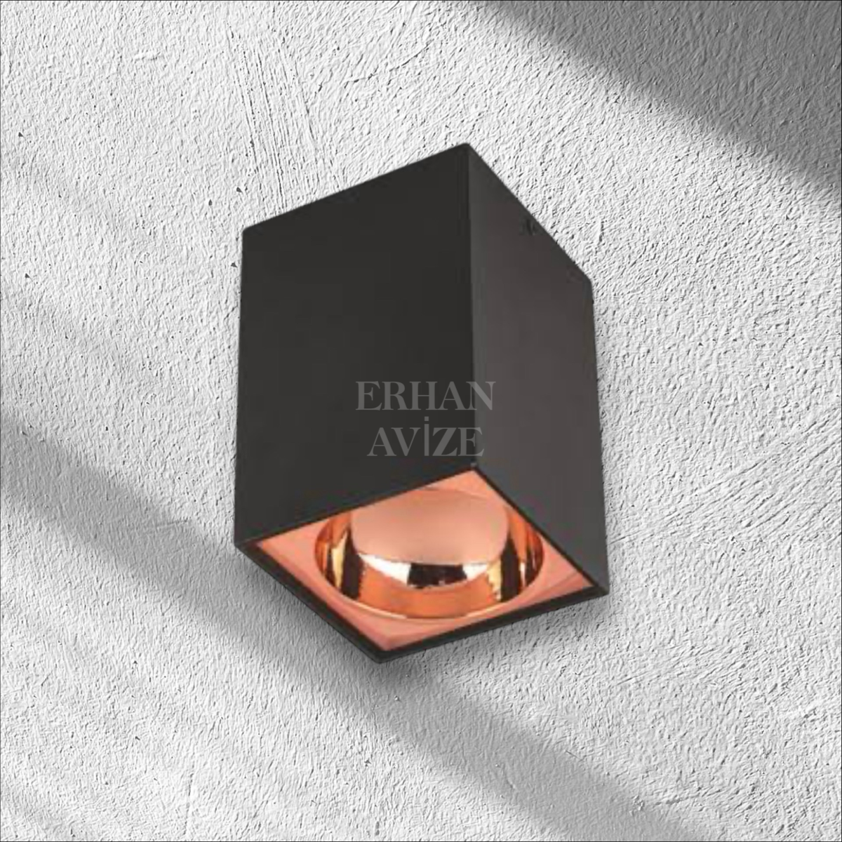 EACT-5420 SB Bergama Siyah - Gold Dekoratif Armatürü