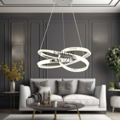 EASD-281 50’lik Krom LED Avize