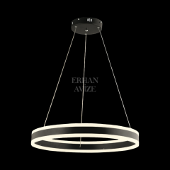 EASD-276 60’lık Siyah LED Avize