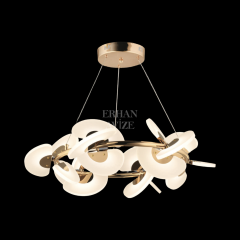 EASD-263 70’lik Mat Pleksi Gold LED Avize