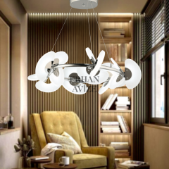 EASD-263 70’lik Mat Pleksi Krom LED Avize