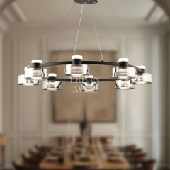 EAPD-180 90’lık Siyah LED Avize