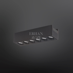 EACT-5820 12W CORTEZ Magnet Led Spot(Günışığı) Siyah Kasa