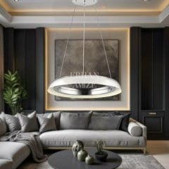 EASD-256 40’lık Krom LED Avize