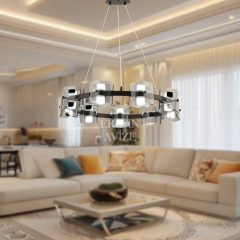 EAPD-178 70’lik Krom LED Avize