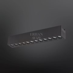 EACT-5821 24W CORTEZ Magnet Led Spot(Günışığı) Siyah Kasa