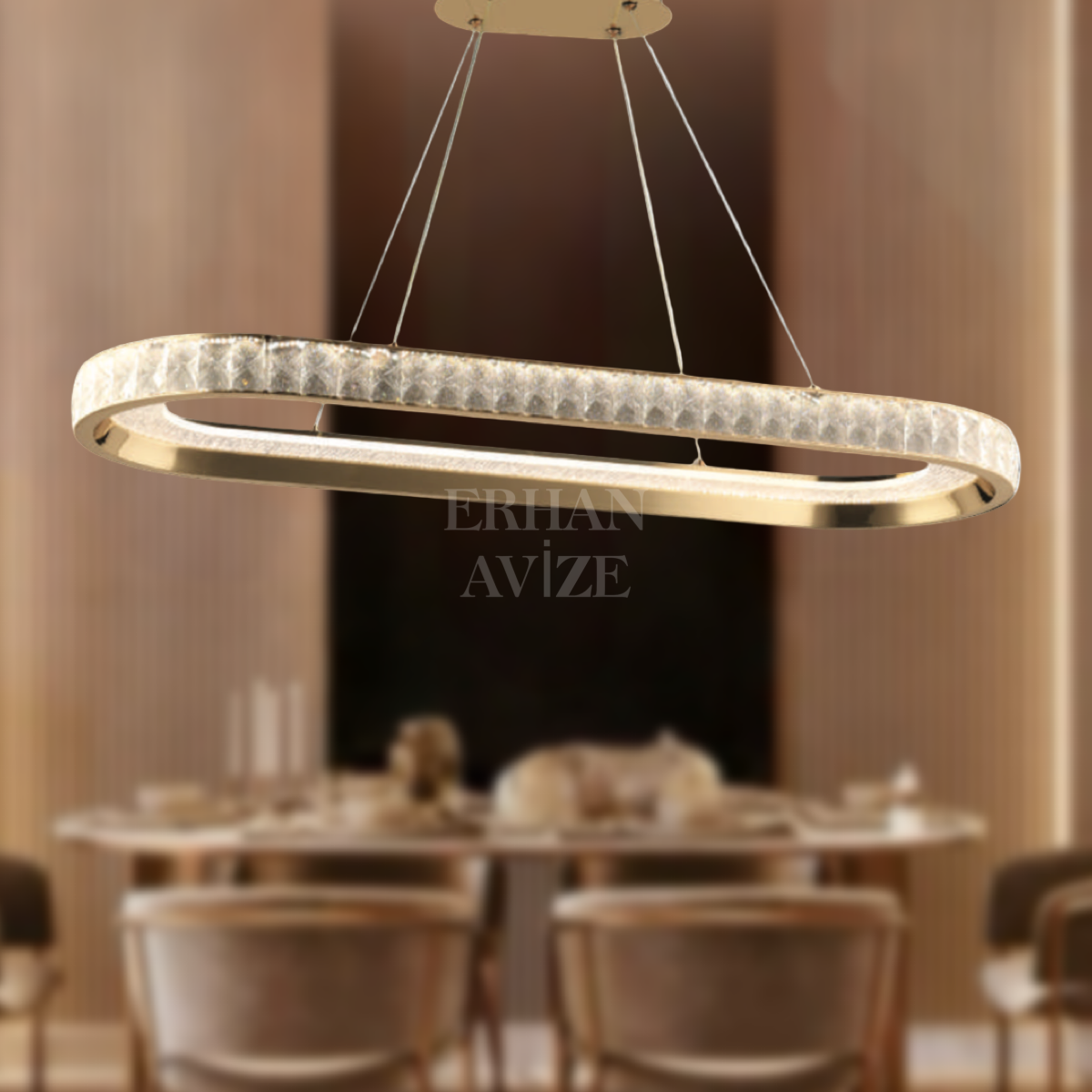 EASD-259 YM 90’lık Gold LED Avize