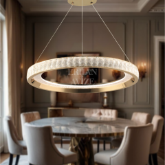 EASD-259 60’lık Kristal Gold LED Avize