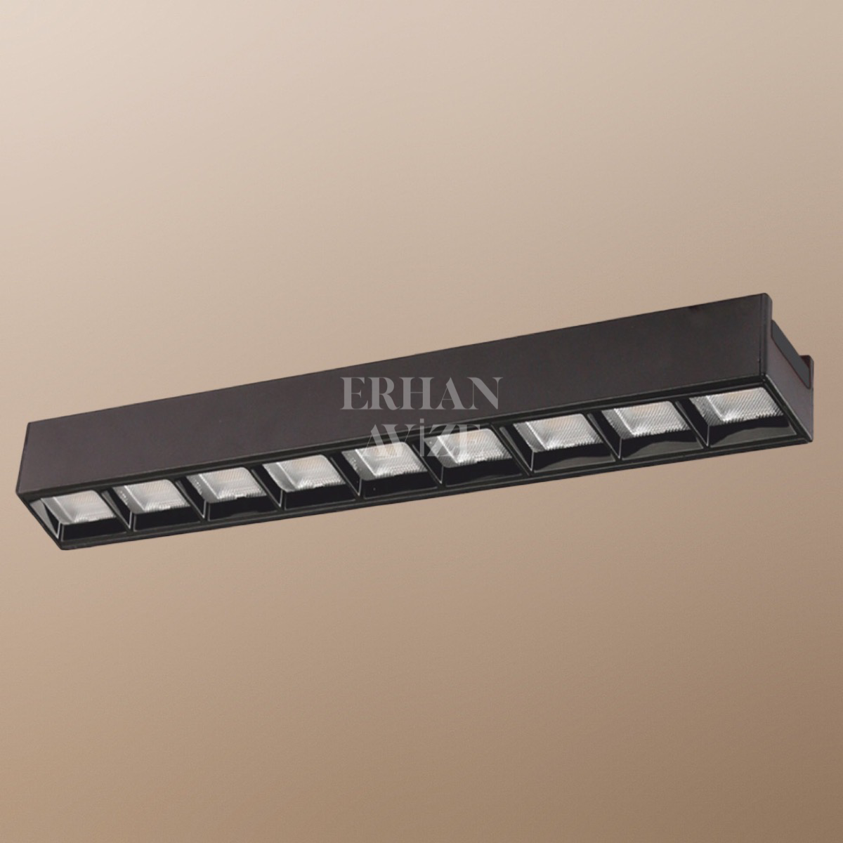 EACT-5826 36W DANTE Magnet Led Spot(Günışığı) Siyah Kasa